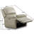 Musso Genuine Leather Dual-Power Standard Recliner
