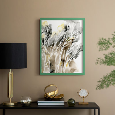 Wispy Weeds I Framed Print - Solid Wood