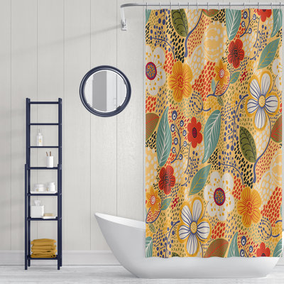 Hoysted Floral Shower Curtain