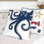 Coussin Blue Octopus