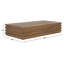 Tortuga Eucalyptus Patio Coffee Table