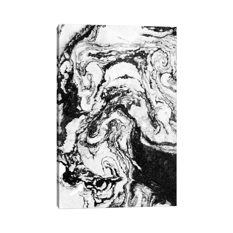 Marble No. 6 by Melissa Selmin - Wrapped Canvas Print, 20.32 cm H x 30.48 cm W