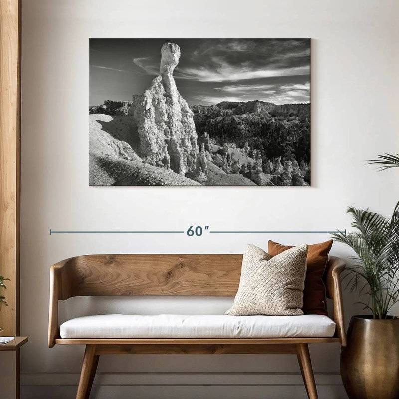 Paysage d'Alvord Bryce Canyon, H 30 po x l 45 po