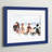 Malibu Blue Wood Matte Picture Frame-990121070
