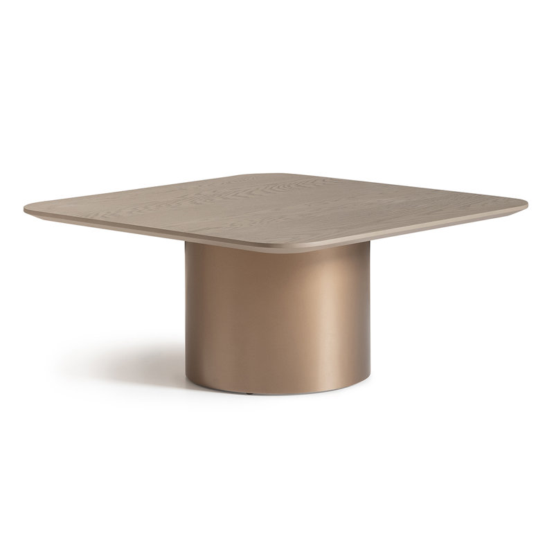 Canberra Tall Cocktail Table - Light Ash, 18" H x 40.5" L x 40.5" W