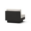 Chaise de terrasse avec coussins Sunbrella Ehrenfried-1160569817
