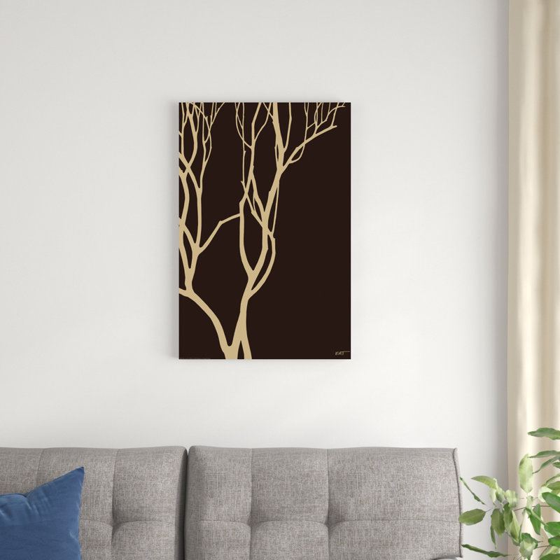 Arbre nu II, H 30 po x l 20 po x P 1 po