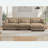 Super Comfort Oversized Modular Sectional Sofa Couch With Movable Ottoman,Corner Sectional With Bolstered Armrests, Deep Seat Cloud Couch, Convertible L Shaped Couch-1614683259-1634774568