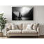 Voilier noir et blanc sur toile de haute qualité - décoration murale fabriquée à la main - art élégant - cadeau - reproduction murale, reproduction de peinture-300143916