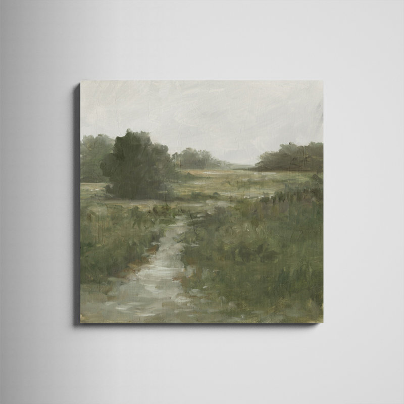 «Tranquil Fen I» par Ethan Harper, impression sur toile, H 36 po x l 36 po, Toile tendue, Non
