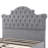 Château Luxe Wingback Upholstered Bed Frame-2083138068