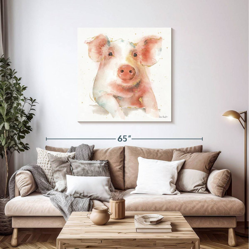 Cochon Crowle Farm Friends, H 39 po x l 39 po