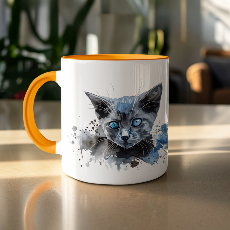 Mug, 2, Orange