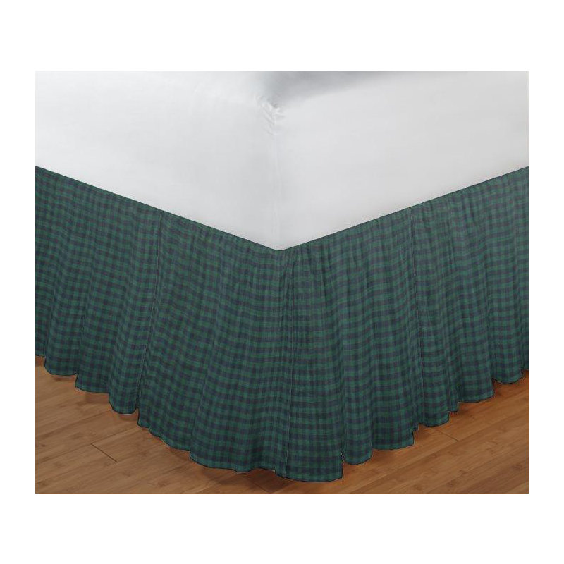 Bear Ruffled Bed Skirt, Queen