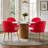 Armless Velvet Upholstered Dining Chair-910998957