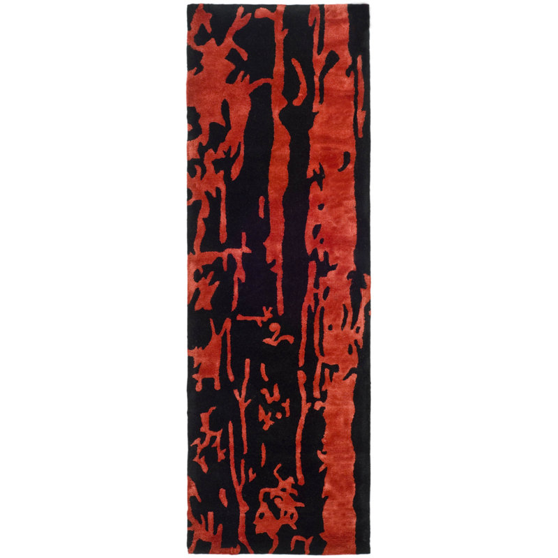 Jorie Soho Hand Tufted Wool Abstract Rug, Runner 2'6" x 8'