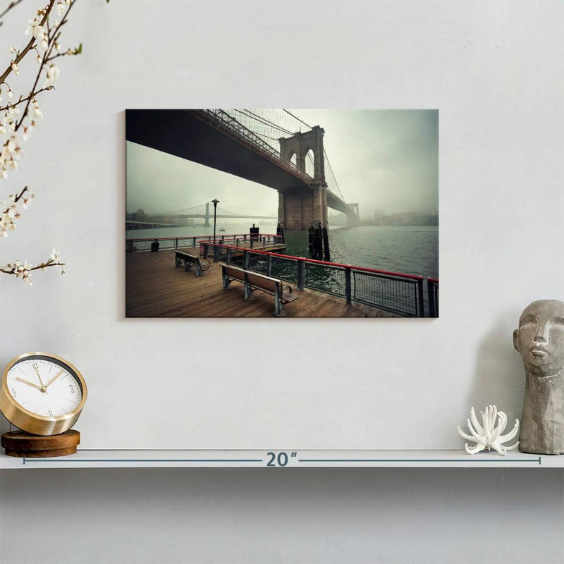 Lilie NYC Bridge, 8" H x 12" W