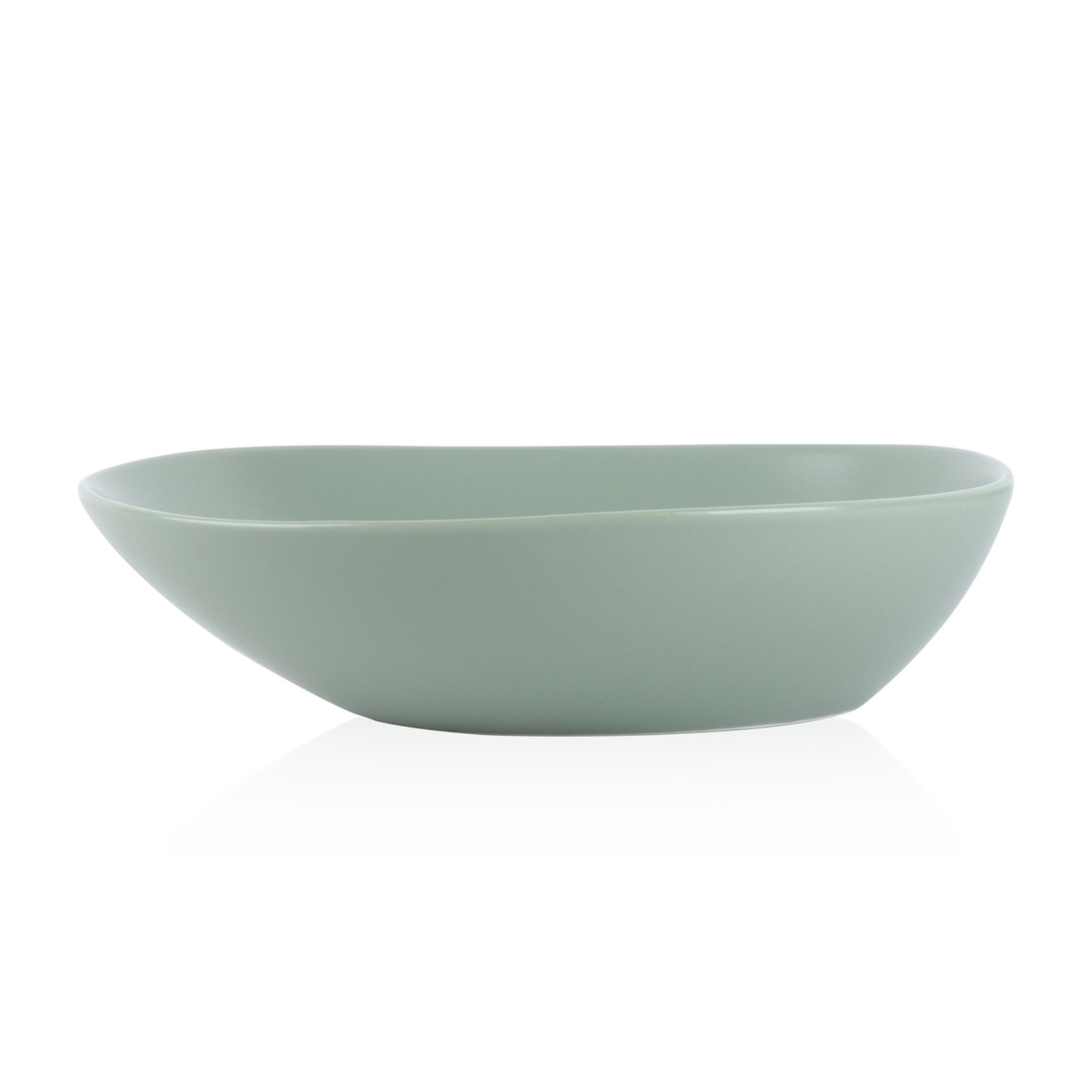 Stone Lain Delilah Pasta Bowl Set Porcelain, Honeydew