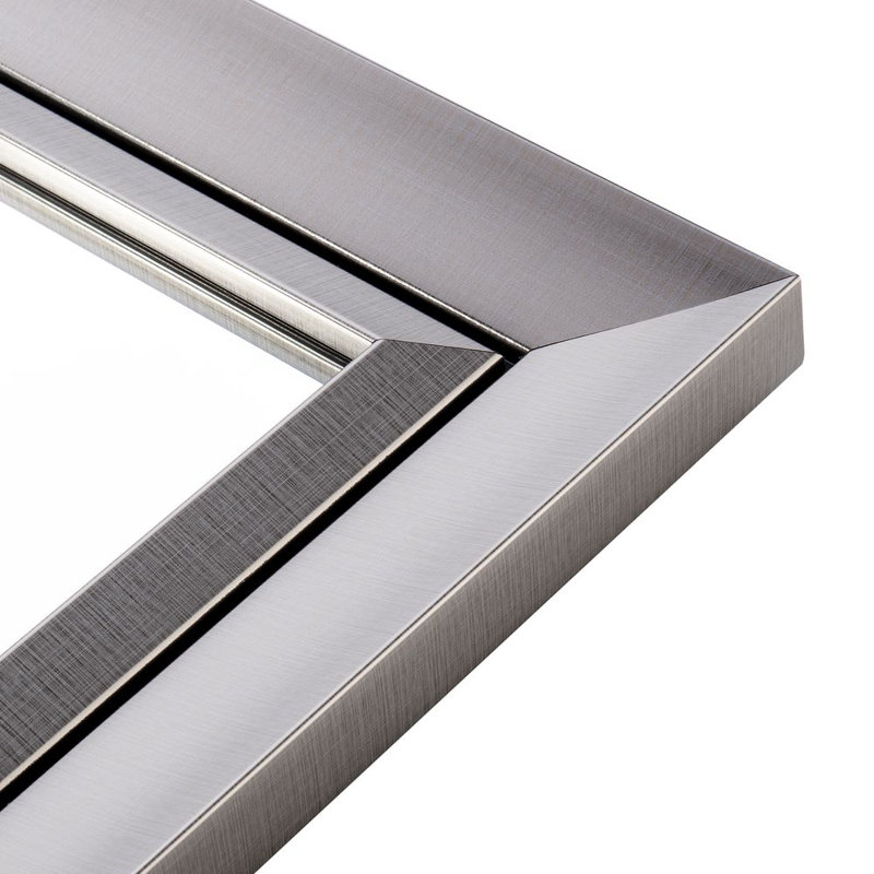Rayfield Plastic Flat Leaning Mirror, Steel
