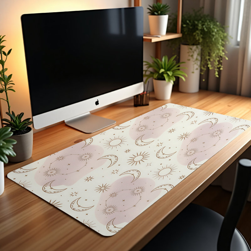 Polyester Desk Pad, 31.5x15.5