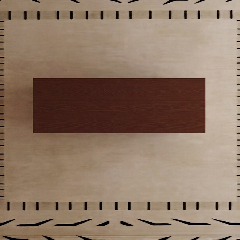 Buffet de style moderne médiéval