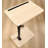 Sofa Armrest Tray Table For Couch - 360° Swivel Height Adjustable End For Small Spaces, Snack Side Table For Bed Or Chair With Phone & Tablet Slot-105596917