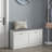 Upholstered Bench with 2 Flip Drawers