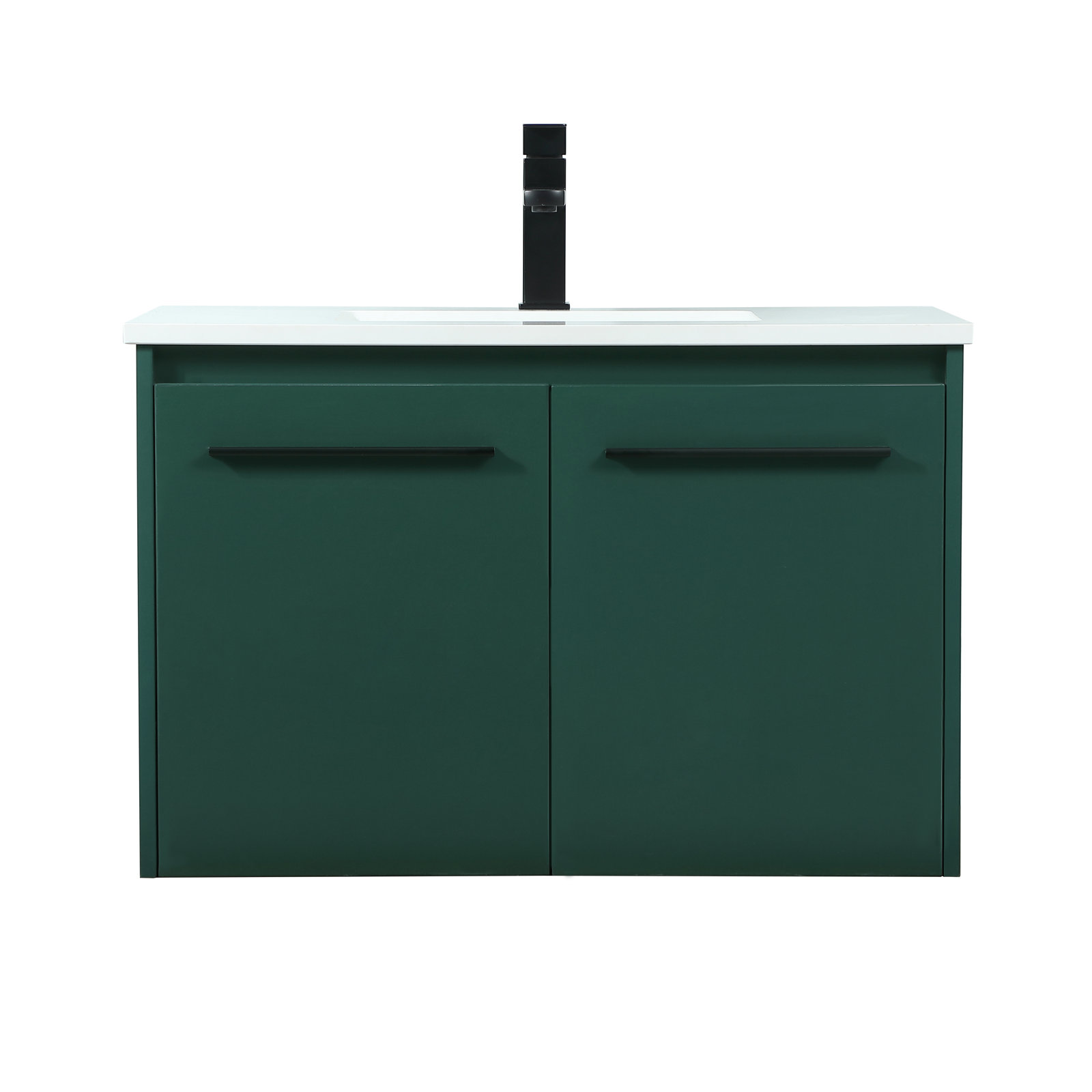 Penn 30'' Single Bathroom Vanity, Green