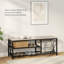 Banc de rangement pour chaussures avec tablettes