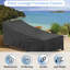 Waterproof Outdoor Lounge Chair Cover with Adjustable Fit, Oxford Outdoor Furniture Cover