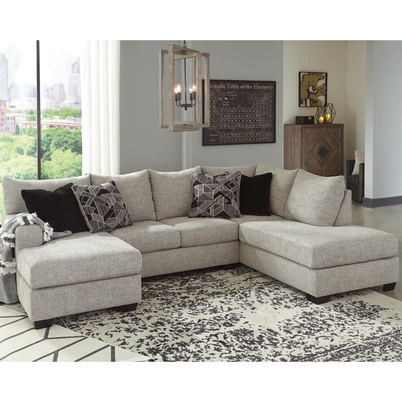 2 - Piece Upholstered Sectional, Right Hand Facing