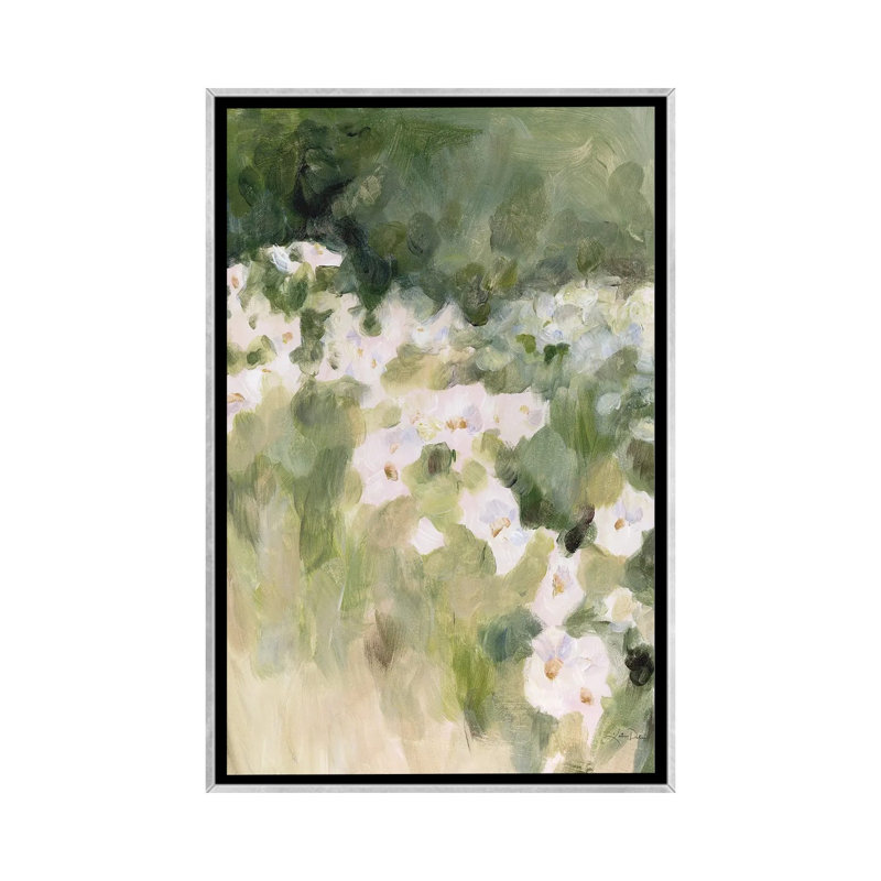 «Midsummer Meadow», reproduction d'art sur toile encadrée, Argent argent, H 48 po x l 32 po