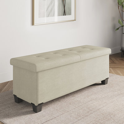 Macklen Ottoman Bench with Storage
