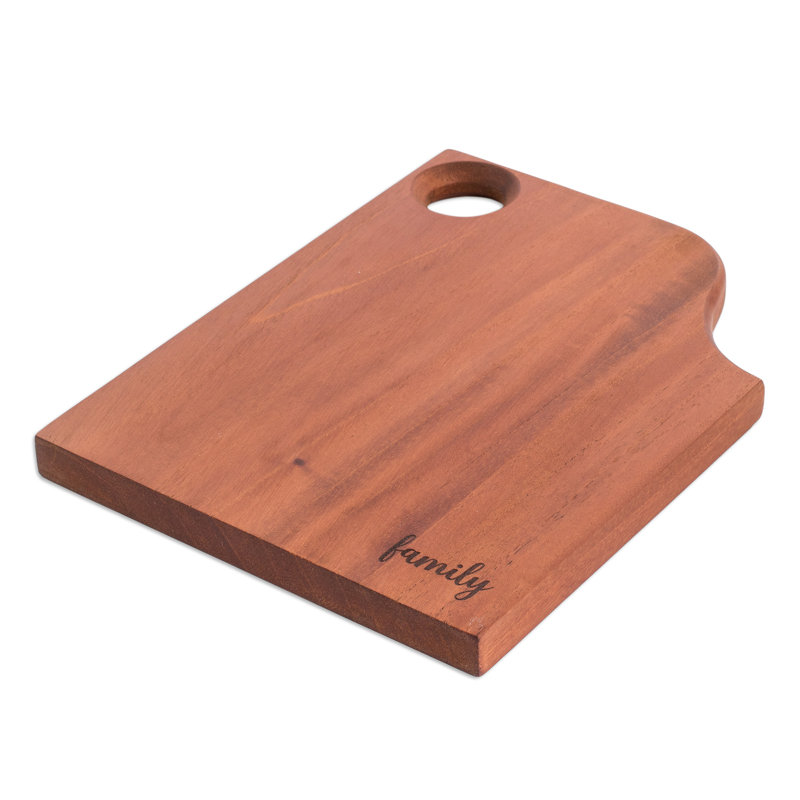 Tracei Handmade Family Delight Wood Cutting Board