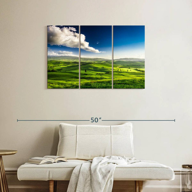 Alvord Cloudy Tuscany Field, 24" H x 38" W