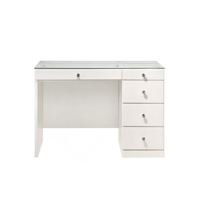 Meuble-lavabo 1 pièce 1 pièce Glam, Blanc
