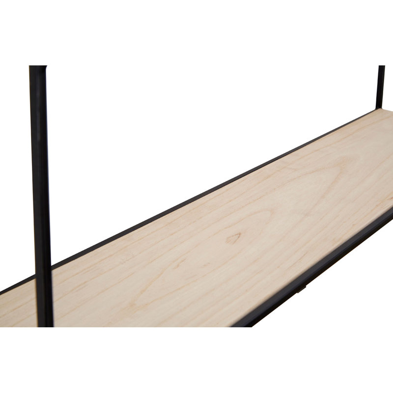 Devia 2 Piece Solid Wood Floating Shelf