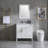 Meuble-lavabo simple 32 po avec miroir et lavabo