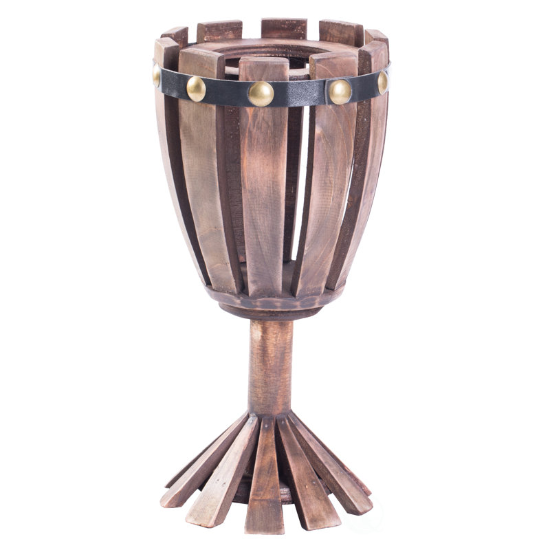 Cornejo Tabletop Wine Bottle Rack in Brown