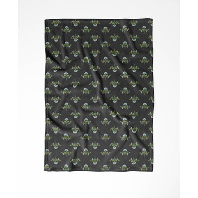 Couverture en velours de polaire Flora