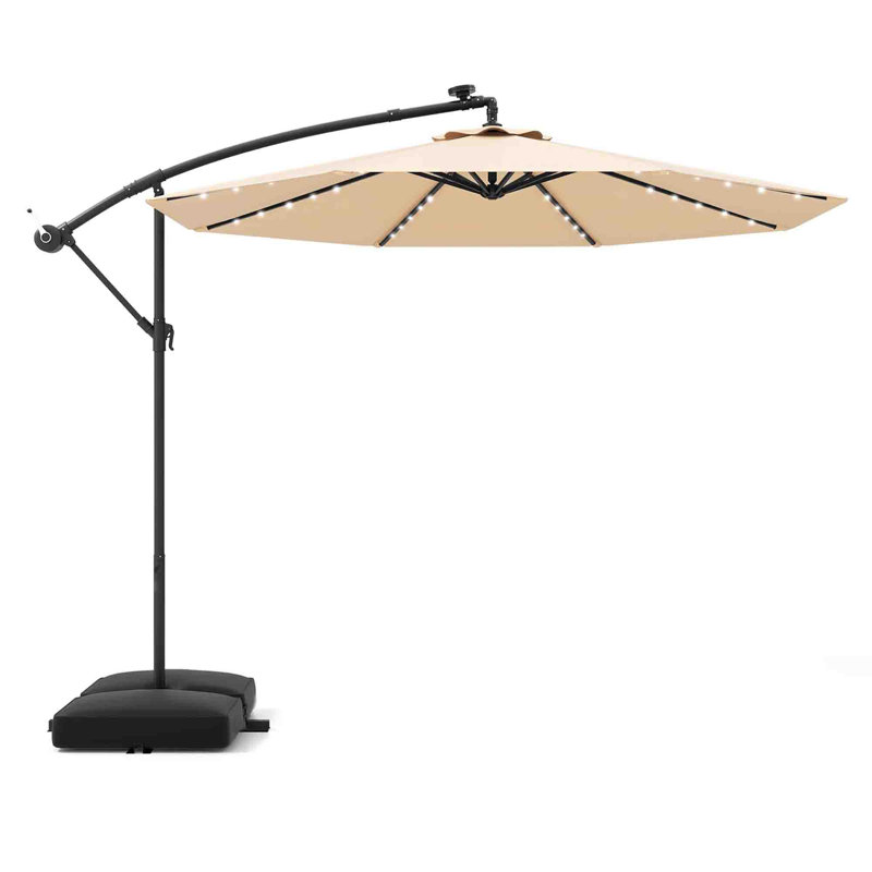 300cm Cantilever Parasol, Beige