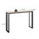 47'' Entryway Console Table, Narrow Sofa Table with Triangular Pipe Design