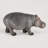 Hippopotamus Garden Statue