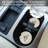 Folkloric Moth Single Absorbent Stone Car Coaster