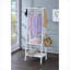 Portemanteaux sur pied 59 po avec tablettes de rangement, blanc | Blanc | Portemanteaux