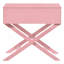 Charmante table de chevet rose pour les espaces modernes-1807841448