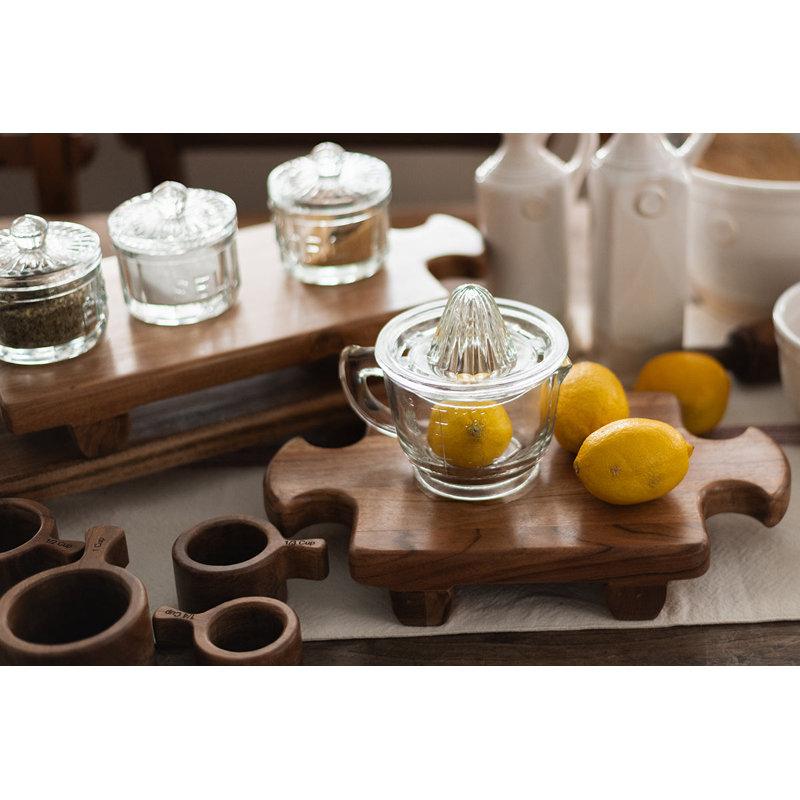 Bistro Glass Citrus Hand Press Juicer