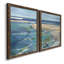 Breakwater - Ensemble de 2 reproductions d'art sur toile encadrées-851360831-851360830