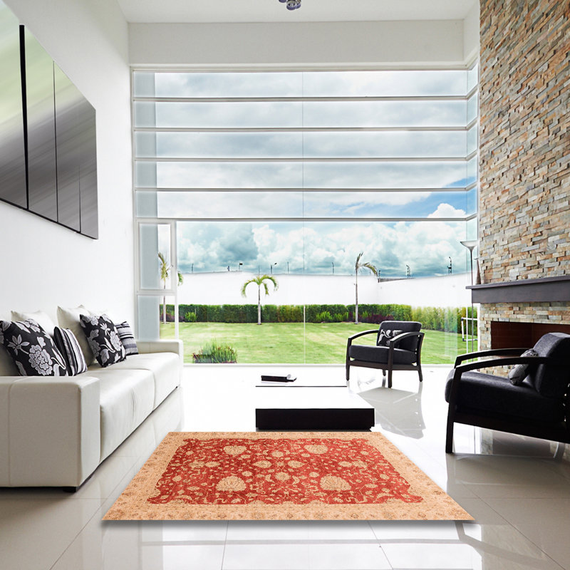 Abstract Indoor Rug, Square 3'