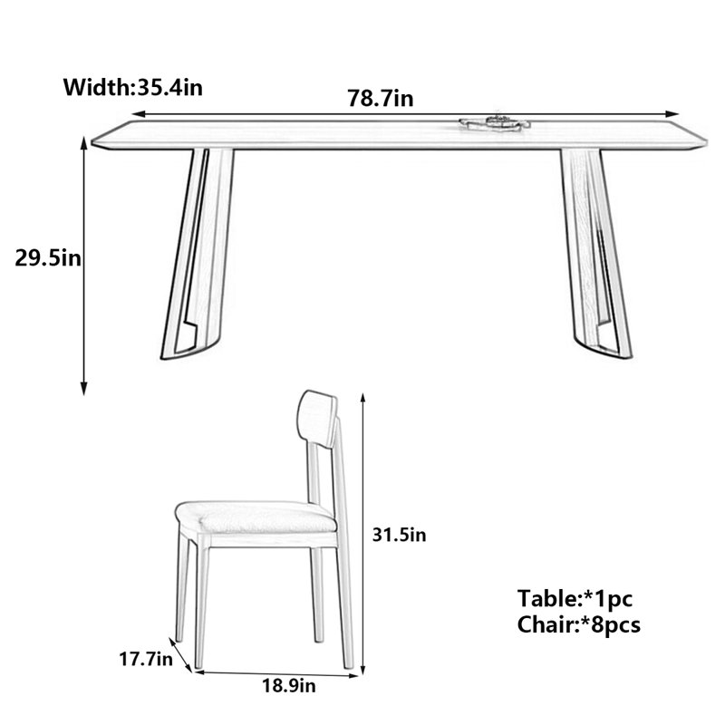 Table de salle à manger Nordic